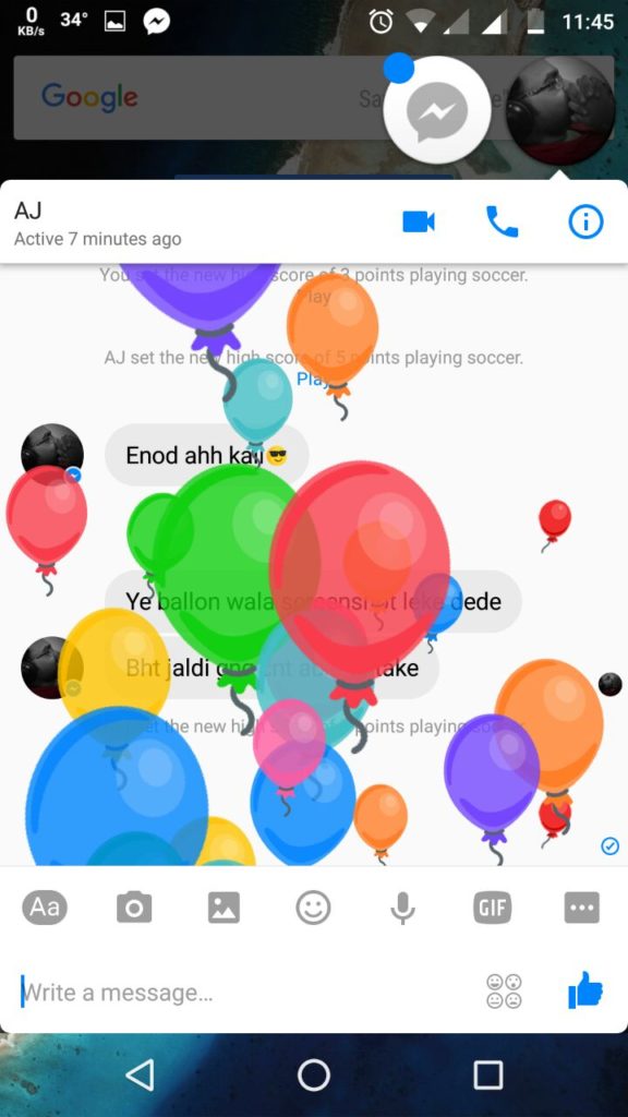 Facebook Messenger cross One Billion Users