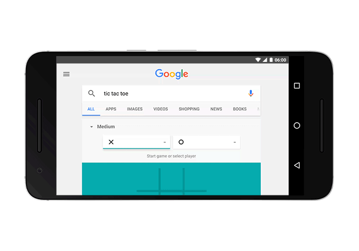 Google adds Solitaire and Tic-Tac-Toe games in its search