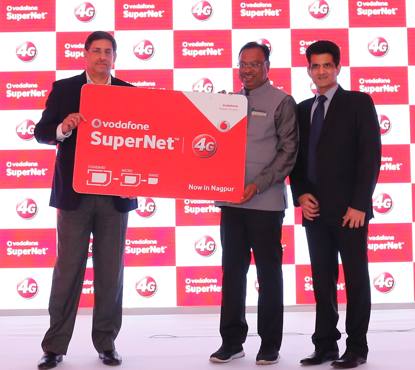 Vodafone launches 4G service in Nagpur Vodafone launches 4G service in Nagpur