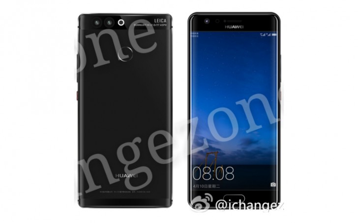 Press Image Rendered Of Huawei P10 With Dual Curved Display Press Image Rendered Of Huawei P10 With Dual Curved Display