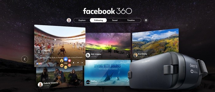Facebook launches Facebook 360 virtual reality app Facebook launches Facebook 360 virtual reality app