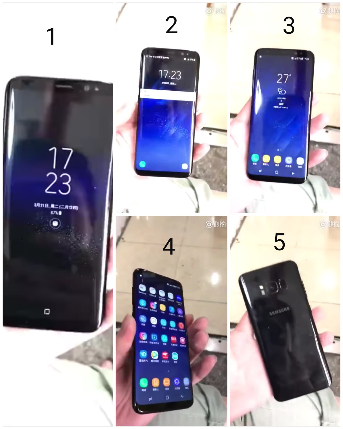 New Video Of Samsung Galaxy S8 Leaked Without App Drawer