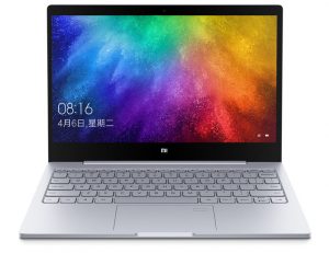 Xiaomi Mi Notebook Air sports 7th gen Intel core i7 processor