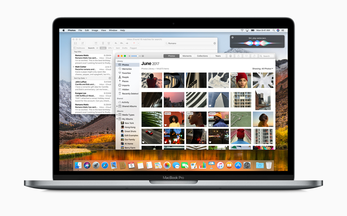 Apple unviels new Mac OS High sierra Apple unviels new Mac OS High sierra