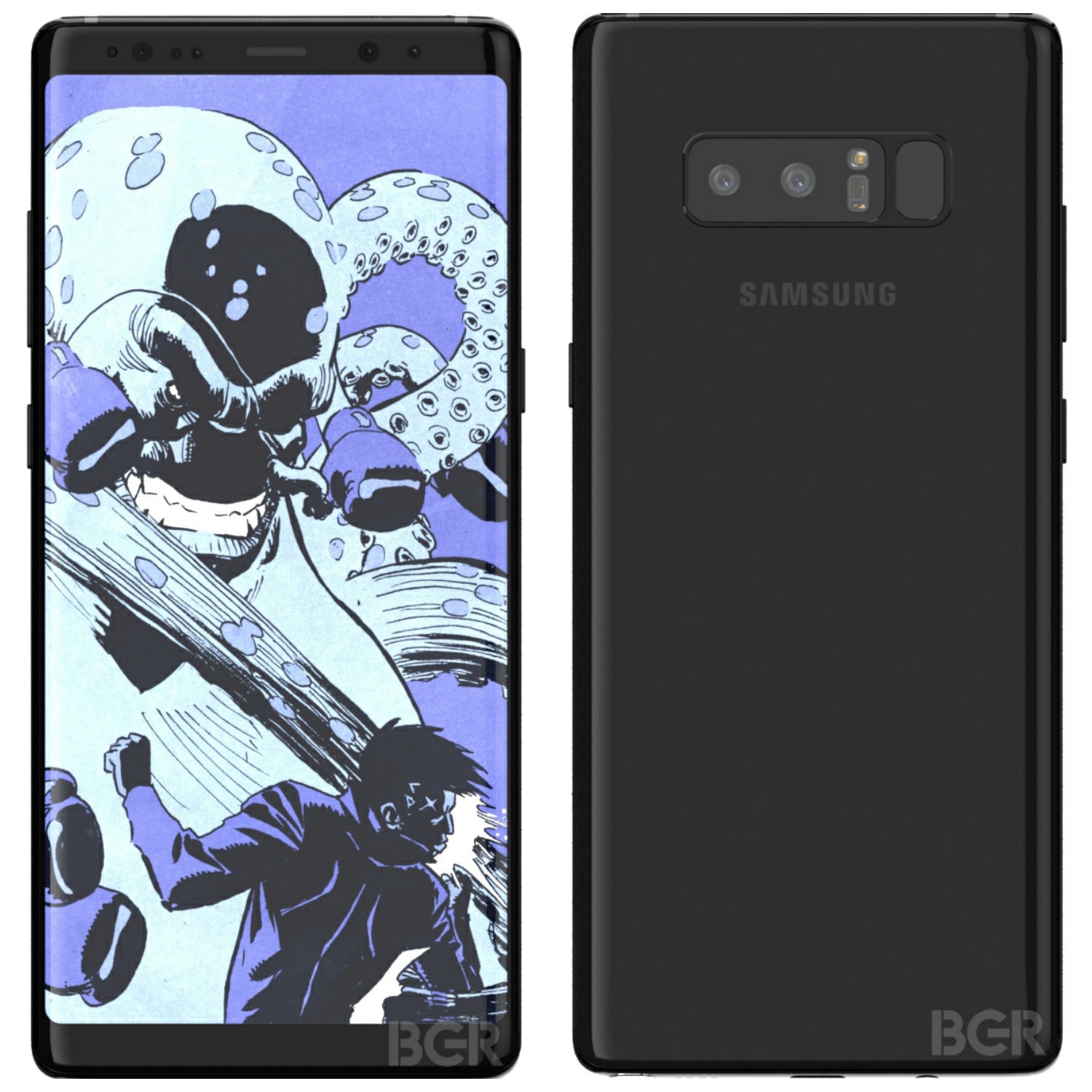 Rendered Images Of Galaxy Note 8 Popped Up. Showing Phone In Best Possible View Rendered Images Of Galaxy Note 8 Popped Up. Showing Phone In Best Possible View