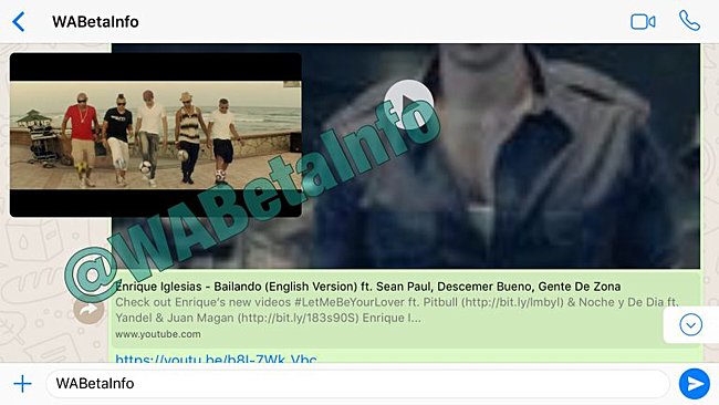 WhatsApp may soon get in-app YouTube support