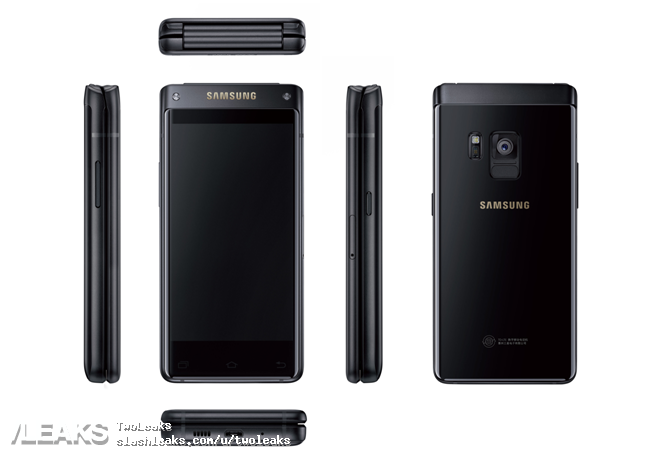Leaked images suggest the look of Samsung's high-end flip phone