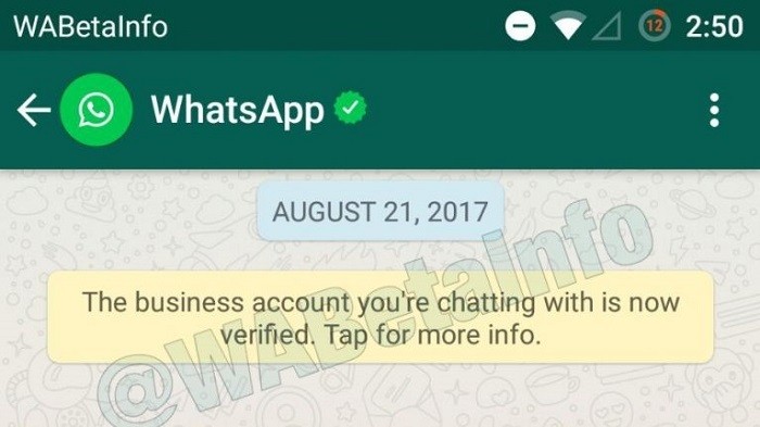 Soon you may see verified business accounts on WhatsApp