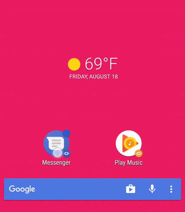 Action launcher updated with new themes and widgets Action launcher updated with new themes and widgets