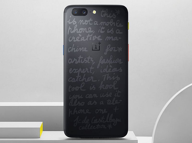 OnePlus Announced New OnePlus 5 JCC+ Edition In Paris OnePlus Announced New OnePlus 5 JCC+ Edition In Paris