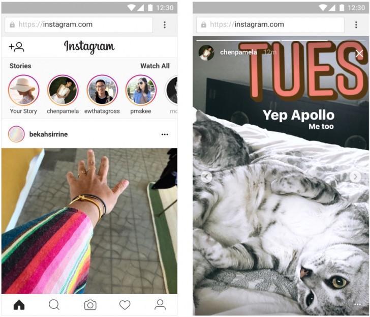 Instagram Stories now making its way to the web