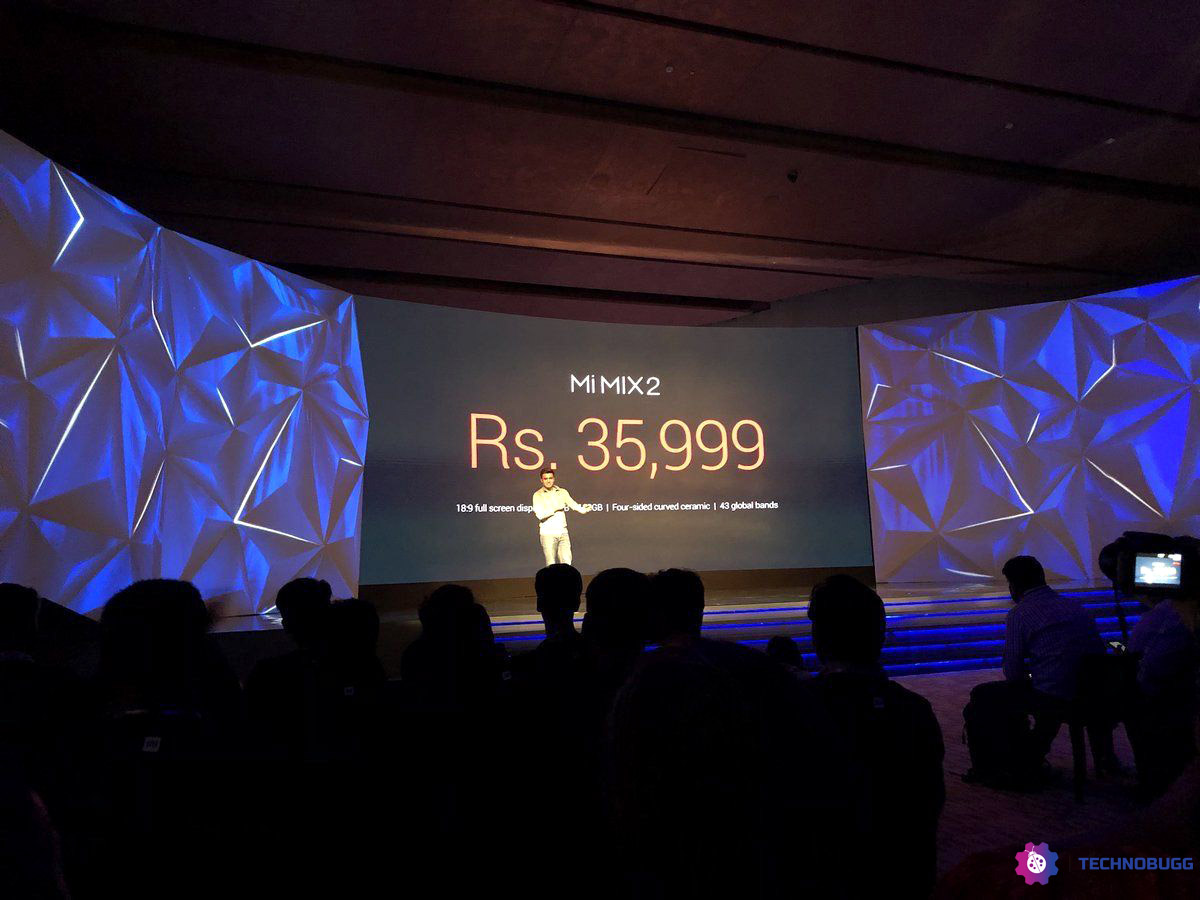 Mi Mix 2 launched in India with 5.9 inch display and bezel-less design Mi Mix 2 launched in India with 5.9 inch display and bezel-less design
