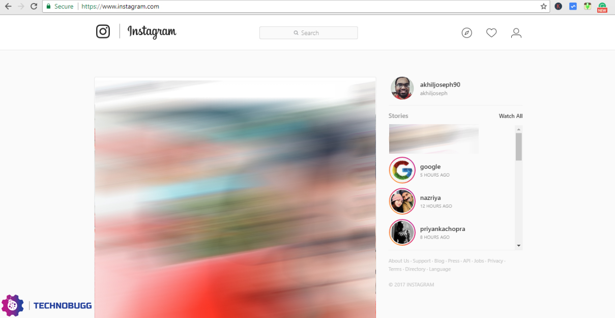 Mobile web of Instagram gets the ability to save post and create Stories
