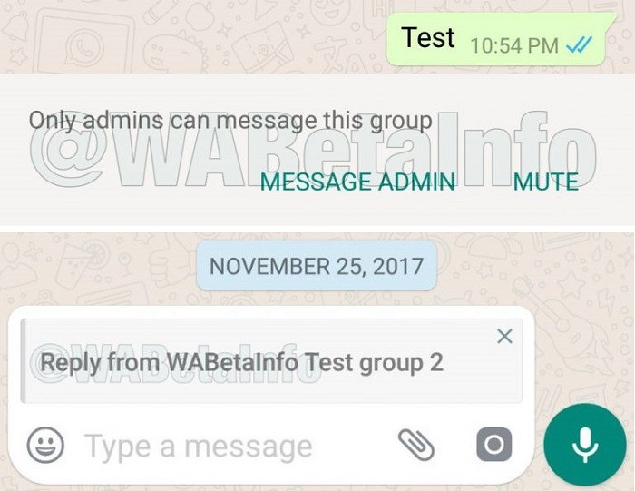 Soon WhatsApp allow group admins to restrict members to send messages
