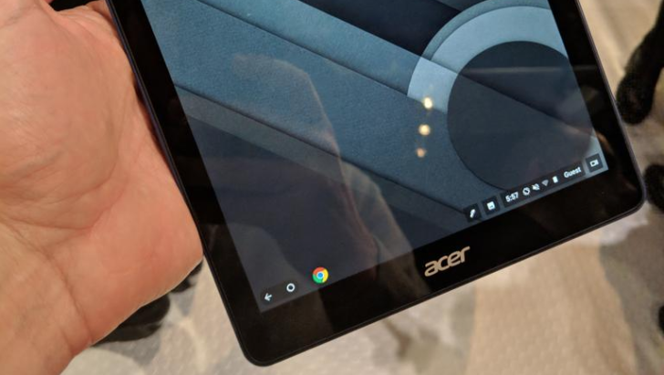 Chrome OS powered Acer Tablet spotted at Education Technology Show