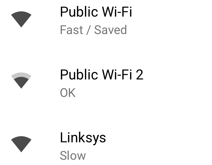 Android 8.1 Gets Speed Labels To Preview Open Wi-Fi Speeds
