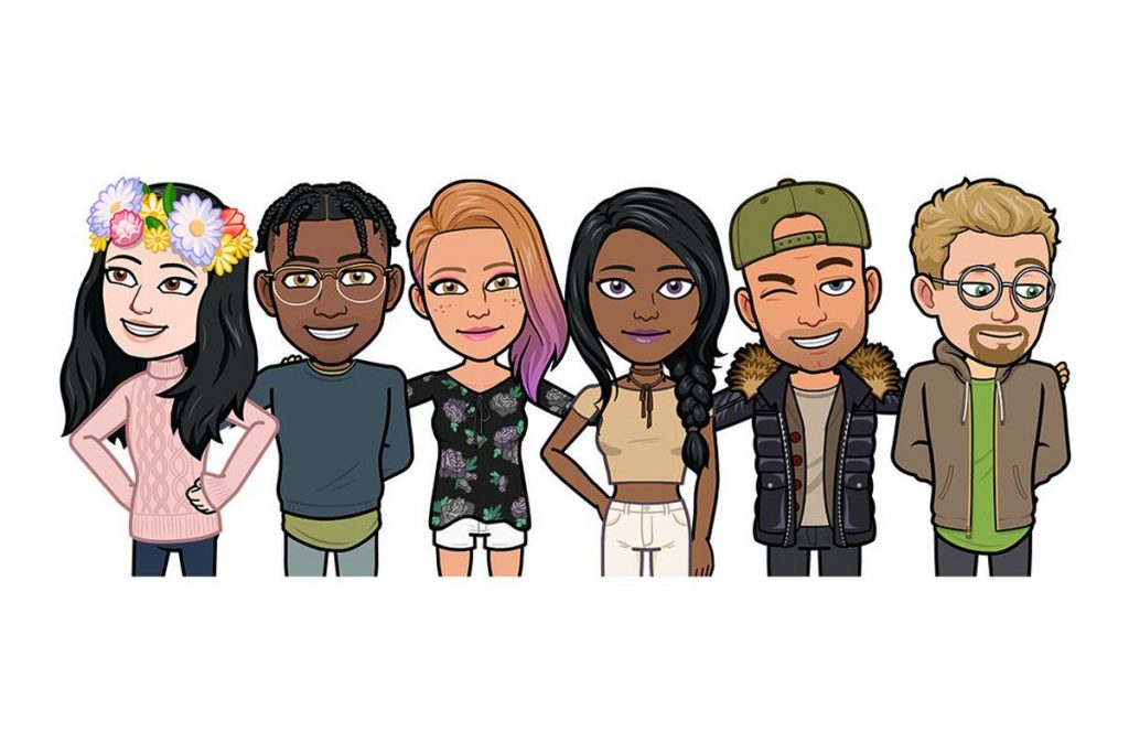 Snapchat launched Bitmoji Deluxe with 100,000 combination possibilities