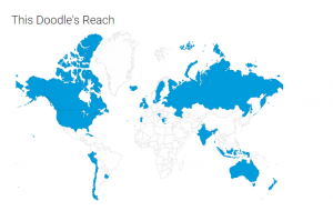 Google doodle eva reach