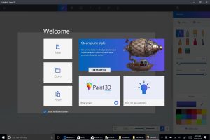 Microsoft paint-3d-welcome