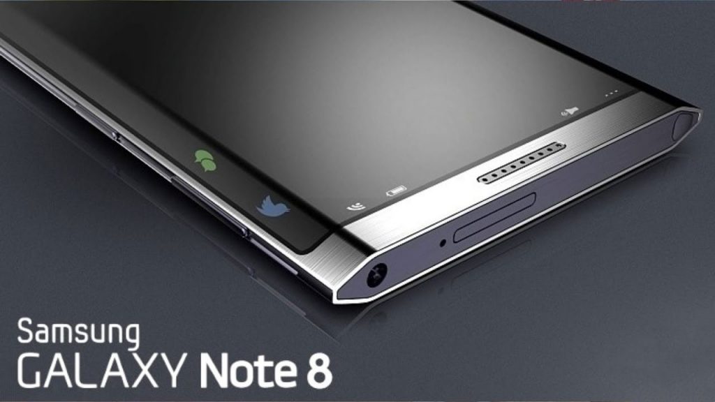 Samsung Galaxy Note 8: Overview of the device