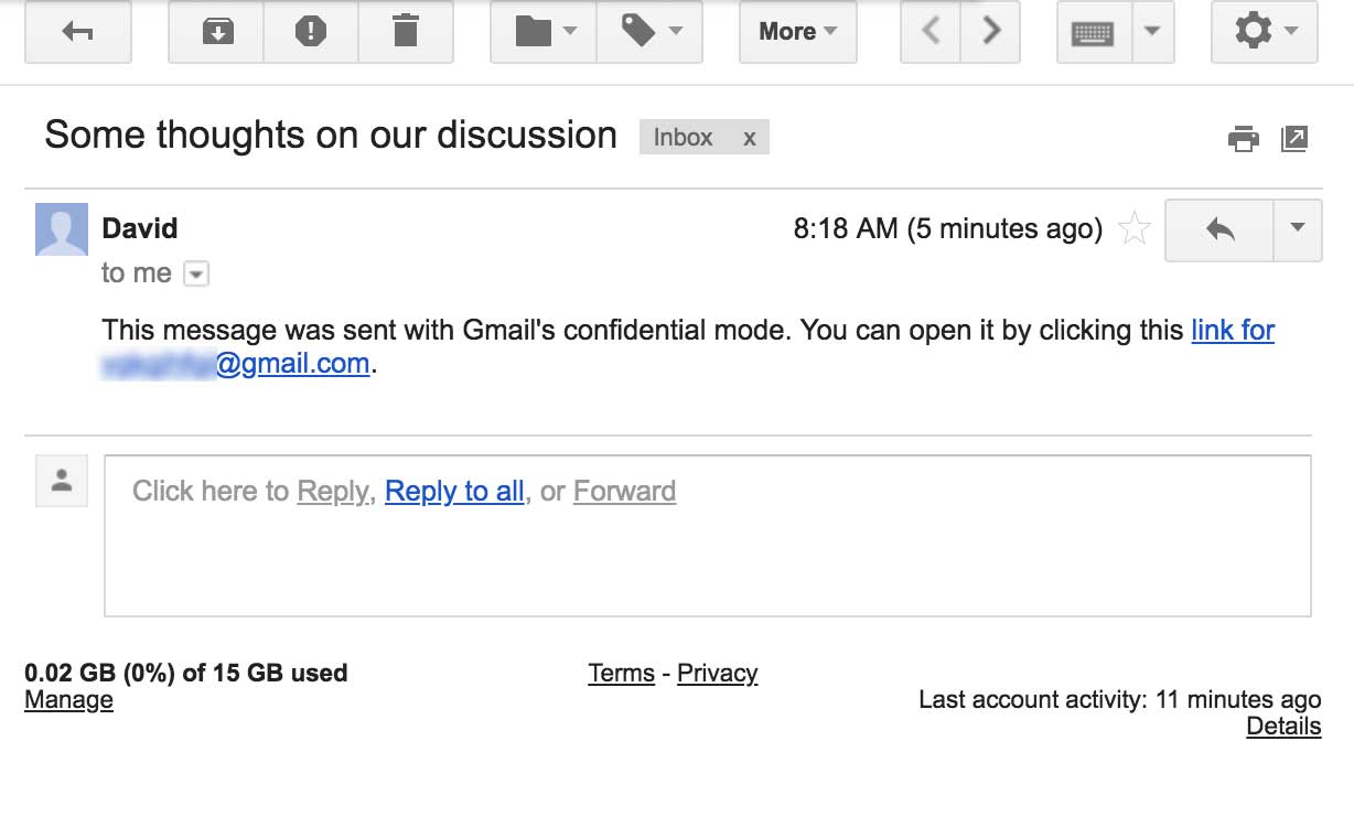 Gmail will get Self-Destructing Emails Soon 