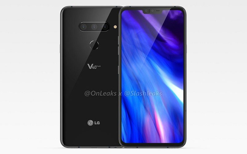 Renders Of LG V40 ThinQ Leaked