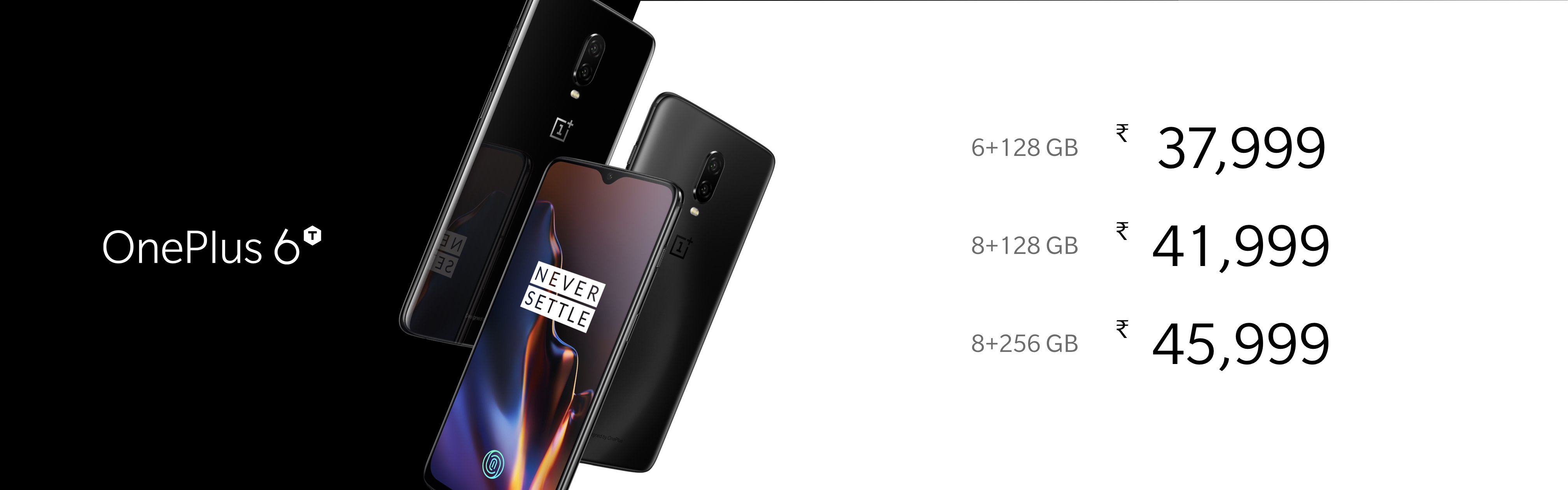 OnePlus 6T Announced In India Starting From ₹3_,999 !!!