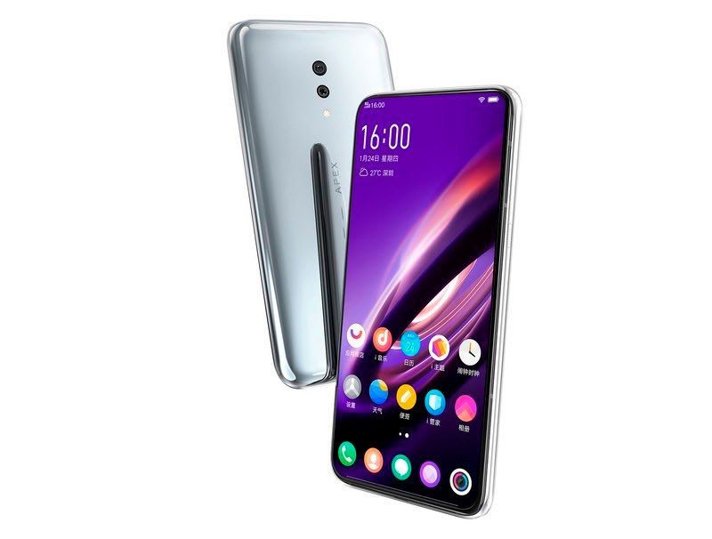 Vivo APEX 2019 Unveiled With No Button & No Hole Design