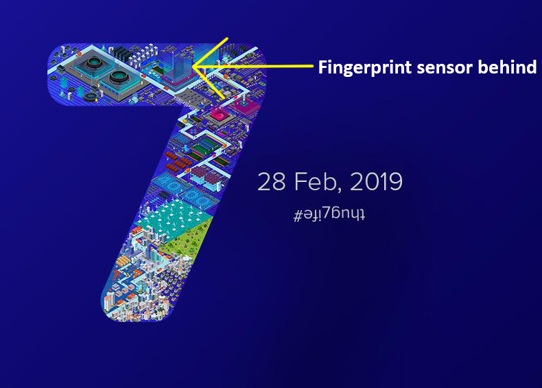 New Teaser Hints At In-Display Fingerprint Sensor in Redmi Note 7 In India
