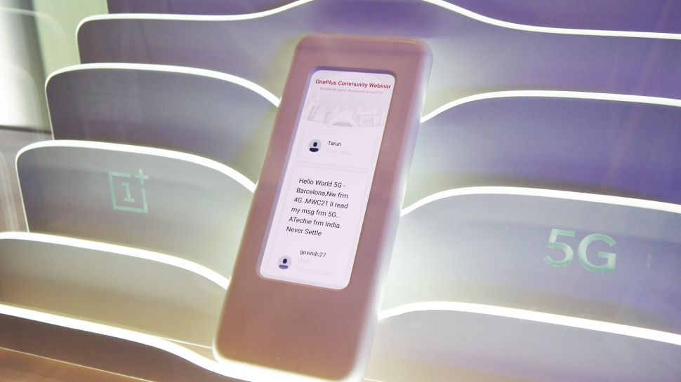 OnePlus 5G Smartphone Showcased At MWC 2019 OnePlus Joins Hands With Qualcomm For 5G Trials In India
