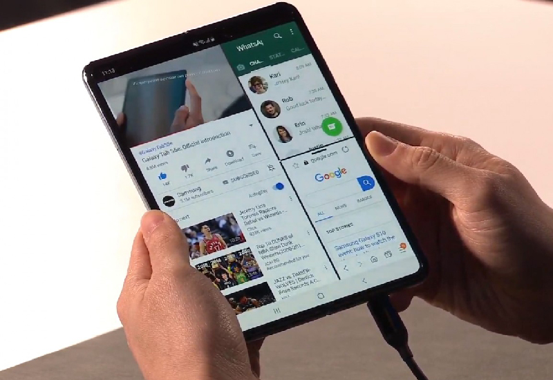 Samsung Galaxy Fold Gets Android 10