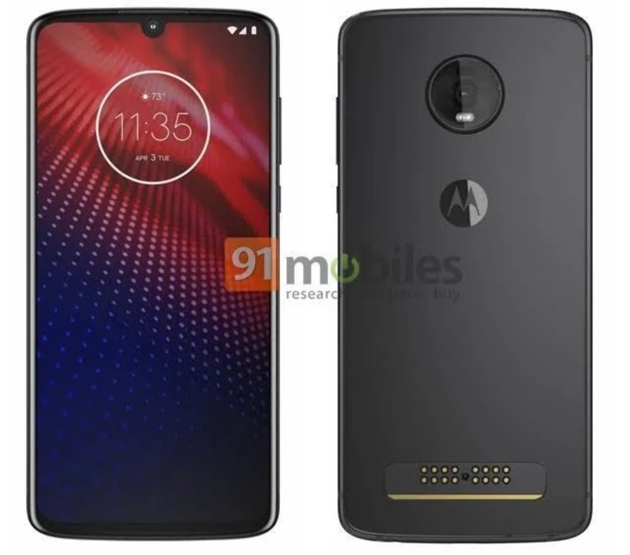 Renders & Leaks Of Moto Z4 Surfaced Online, No Play Edition This Time Renders & Leaks Of Moto Z4 Surfaced Online, No Play Edition This Time