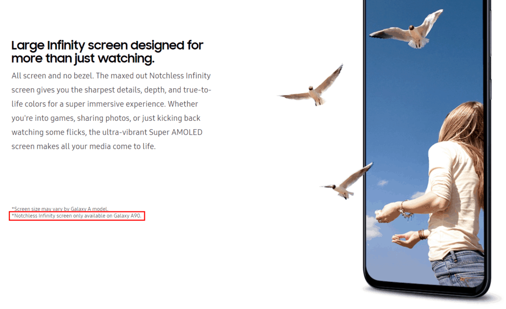 Samsung Galaxy A90 To Have Notch-less Display