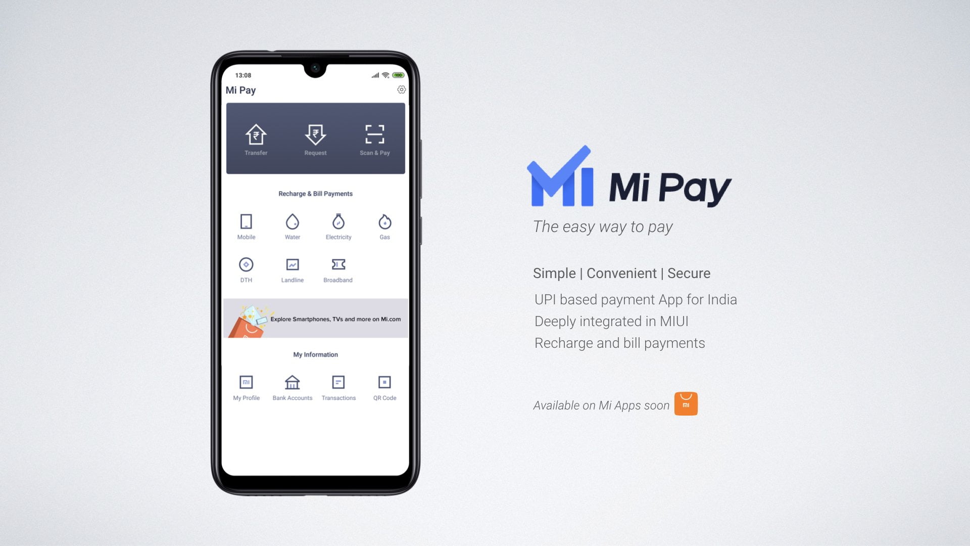 Xiaomi Announced Mi Pay In India