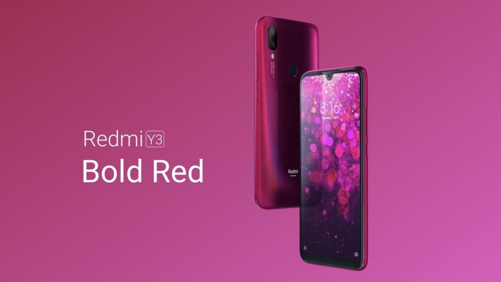 Redmi Y3 Unveiled With 32 MP Front Camera And More Redmi Y3 Unveiled With 32 MP Front Camera And More