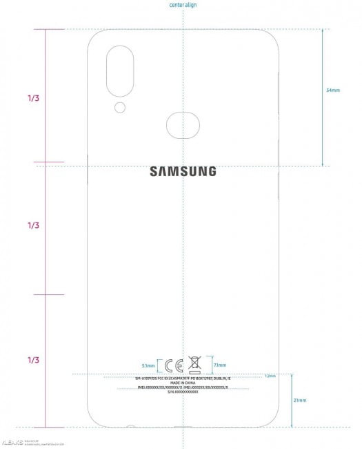 Samsung Galaxy A10s Visits FCC