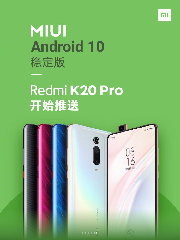 Redmi K20 Pro Starts Receiving Android 10