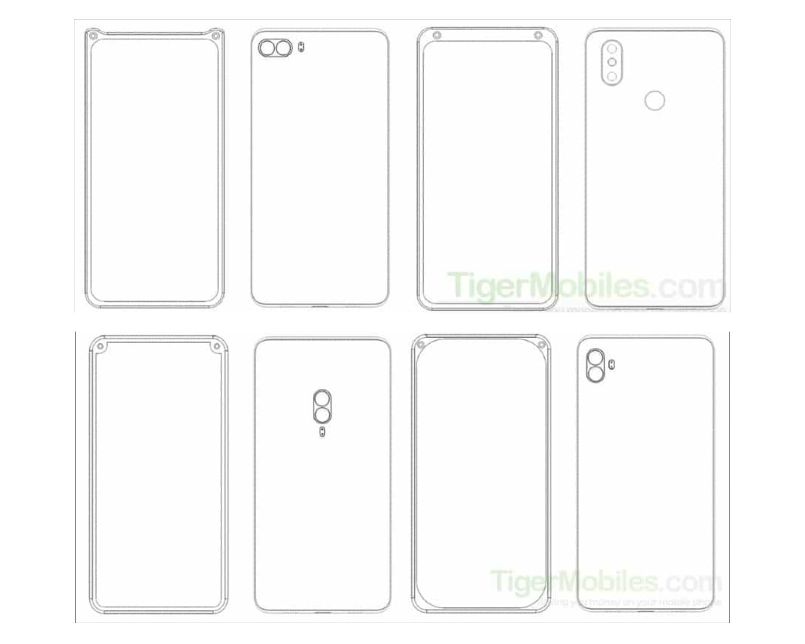 New Xiaomi Patent Suggests Different Placement For Front Camera