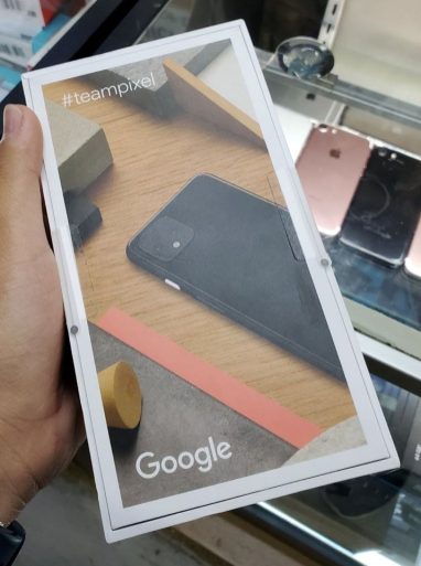 Retail Box Of Pixel 4 Surfaced Online