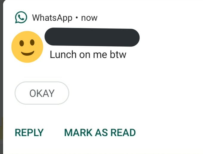 Smart Reply Feature Incoming On WhatsApp