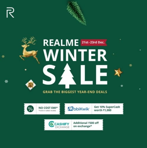 Realme Winter Sale Is Live; Check Out Amazing Offers Realme Winter Sale Is Live; Check Out Amazing Offers