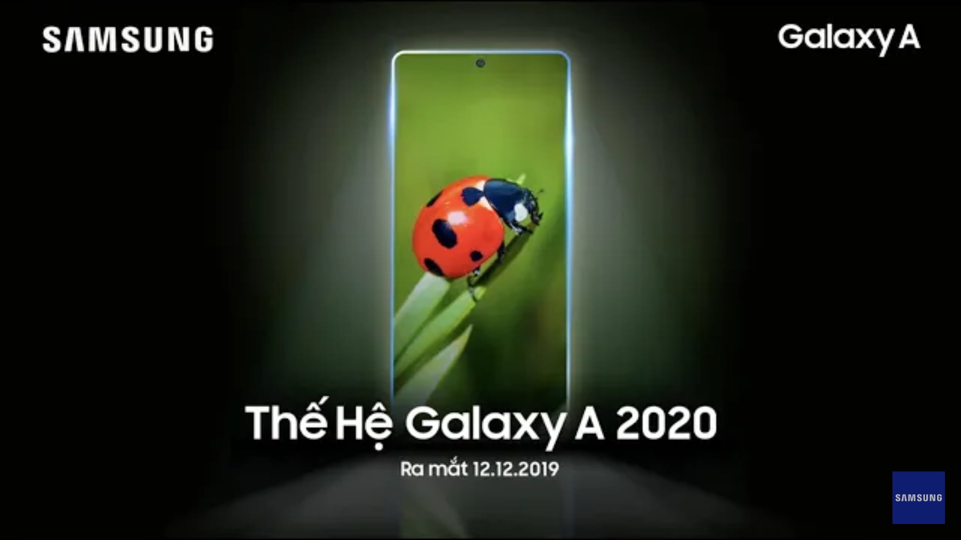 Samsung Teased The First Galaxy A (2020) Smartphone To Launch