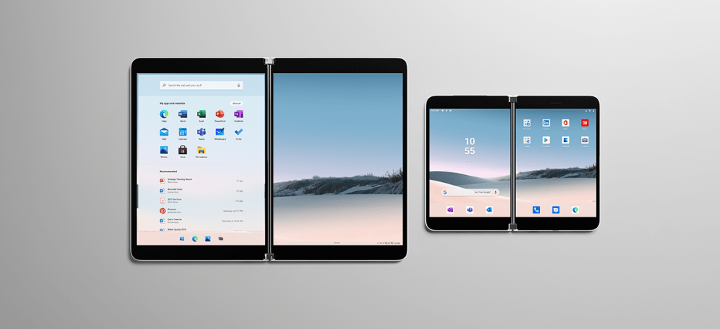 Microsoft unrolled Surface Duo Preview Toolkit Opening a Vista to Duel-Screen Phone