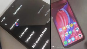 Live Images Of Poco F2 Lite Appears Online Live Images Of Poco F2 Lite Appears Online