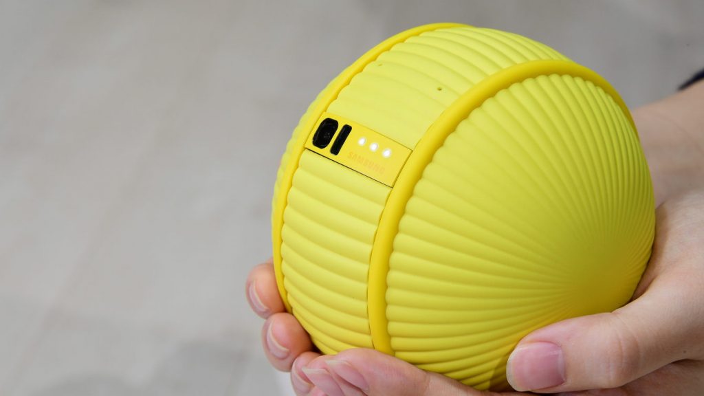 Samsung Announces Ballie; Rolling Ball Robot Samsung Announces Ballie; Rolling Ball Robot