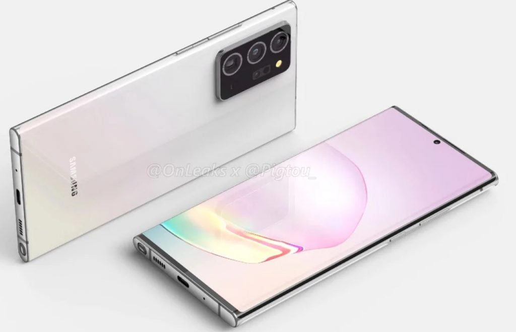 Samsung Galaxy Note 20+ Battery Size and Camera Details Leak