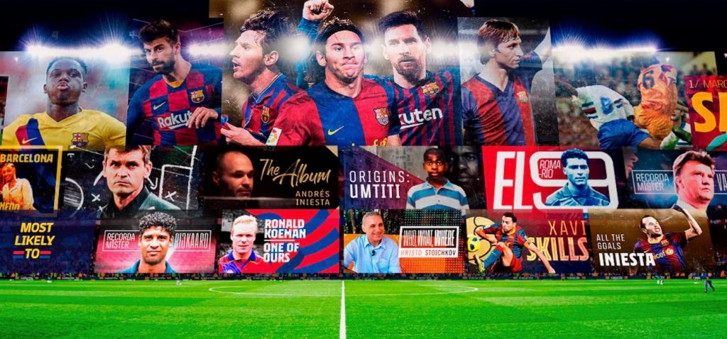 FC Barcelona Unveils Streaming Service