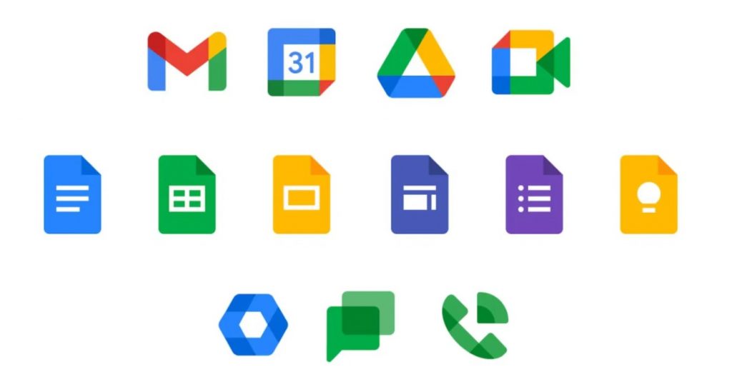 G Suite Becomes Google Workspace with new Icons