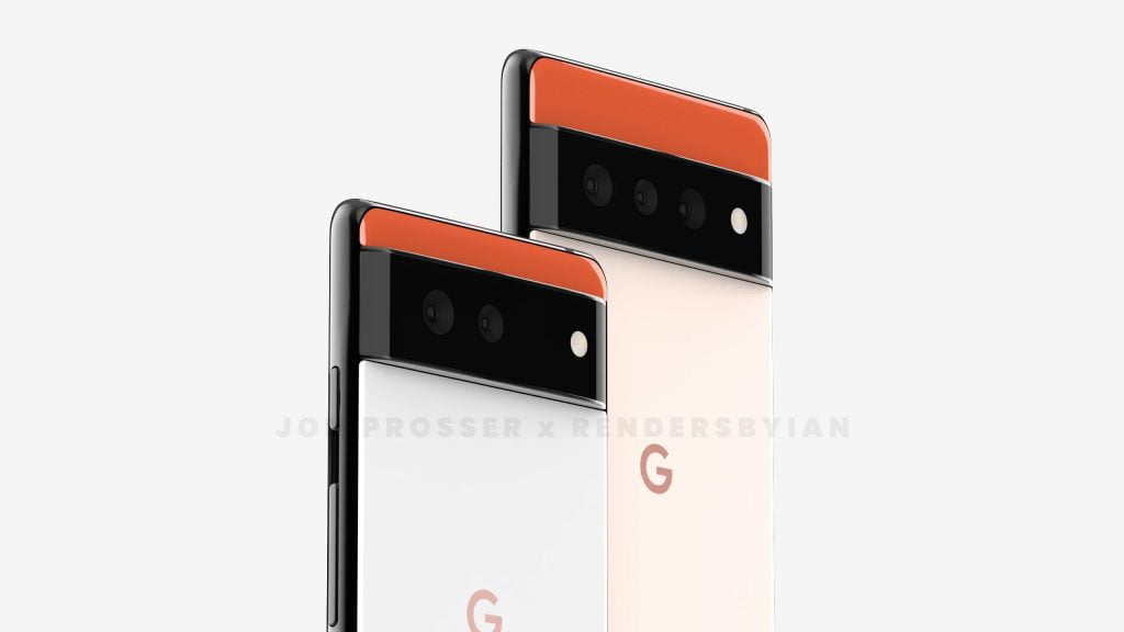 Renders Of Google Pixel 6 Series Leaked