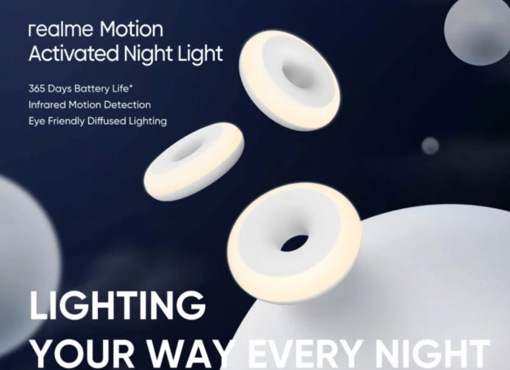 Realme Unveils Alkaline Battery and Motion Activated Night Light in Malaysia